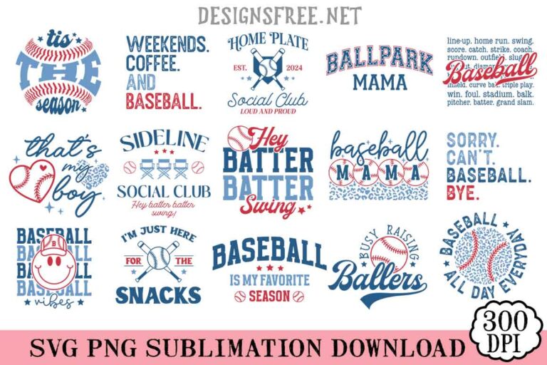 Baseball-SVG-PNG-Bundle-Designs-Free