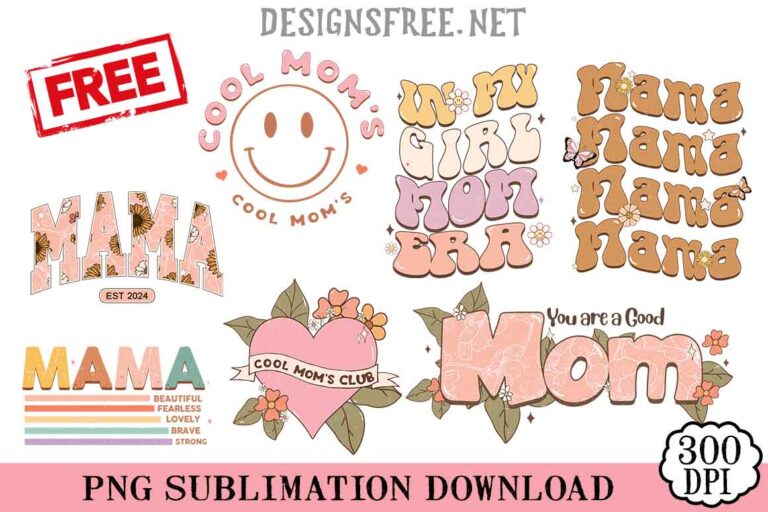 Mama Mother's Day PNG Bundle