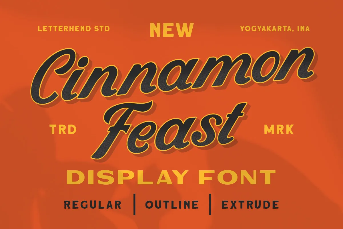 Cinnamon Feast Font - My blog