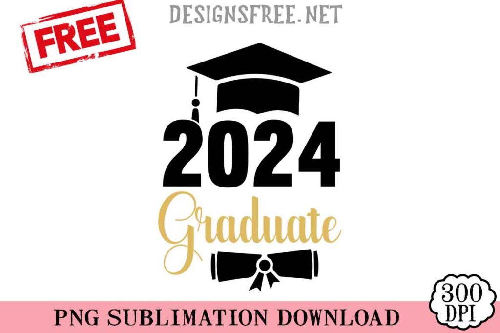 2024-Graduate-svg-png-free