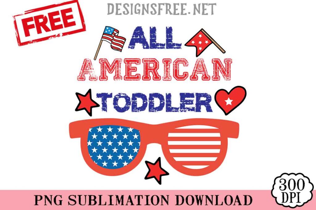 All-American-Toddler-svg-png-free
