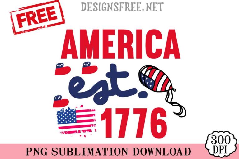 America-Est.-1776-svg-png-free