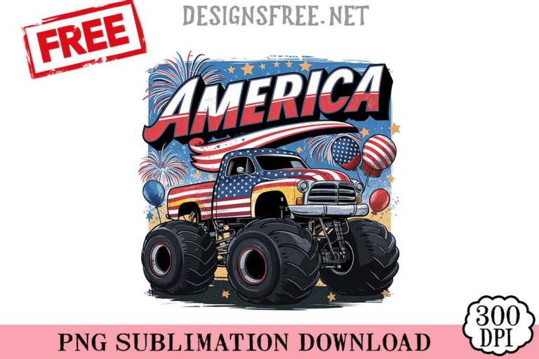 America-Monster-Truck-2-svg-png-free