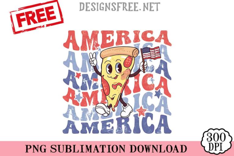 America-Pizza-svg-png-free