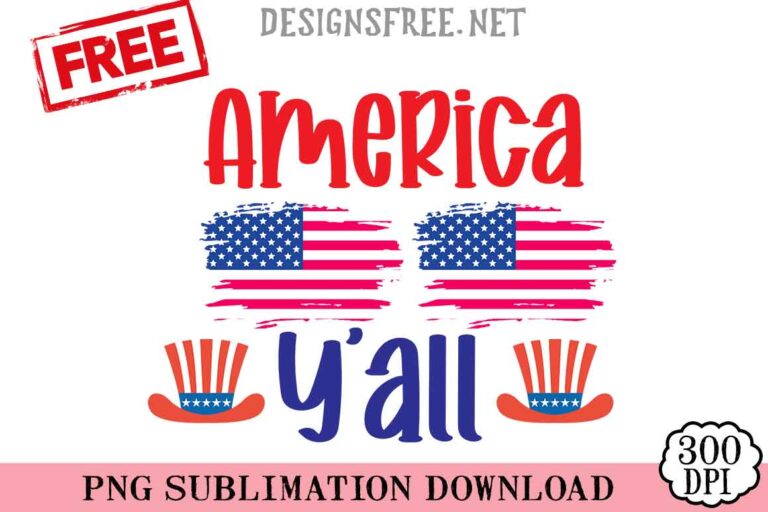 America-Y'All-2-svg-png-free