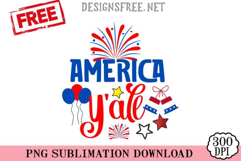 America-Y'all-3-svg-png-free