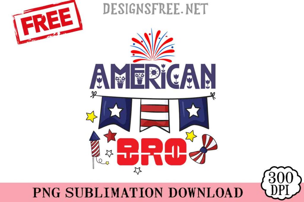 American-Bro-svg-png-free