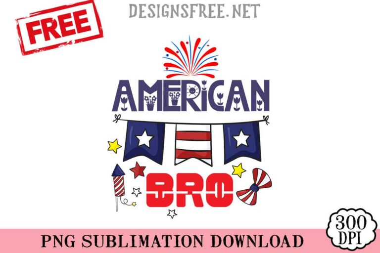 American-Bro-svg-png-free