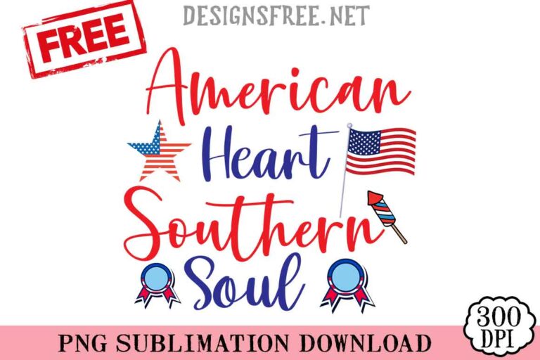 American-Heart-Southern-Soul-svg-png-free