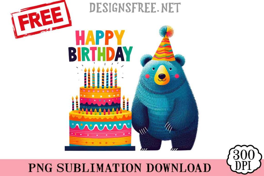 Bear-Happy-Birthday-svg-png-free