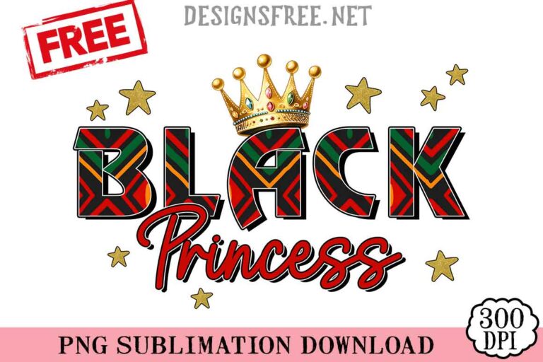 Black-Princess-svg-png-free
