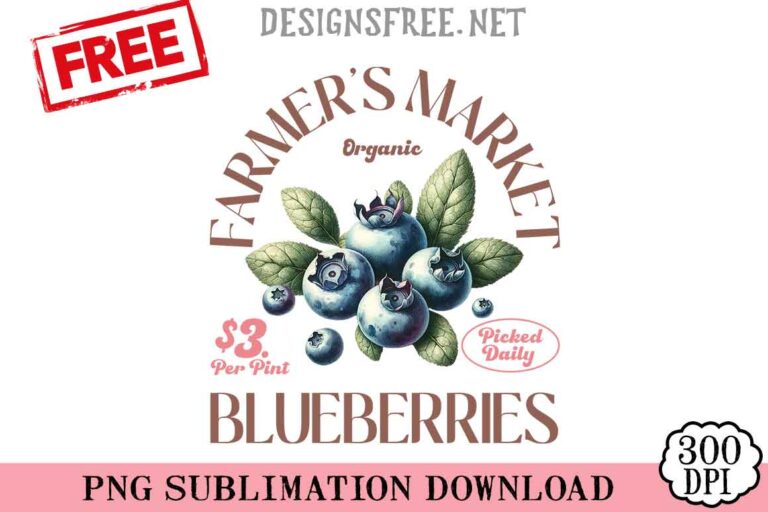 Blueberries-Organic-svg-png-free