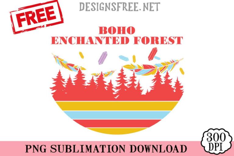 Boho-Enchanted-Forest-svg-png-free