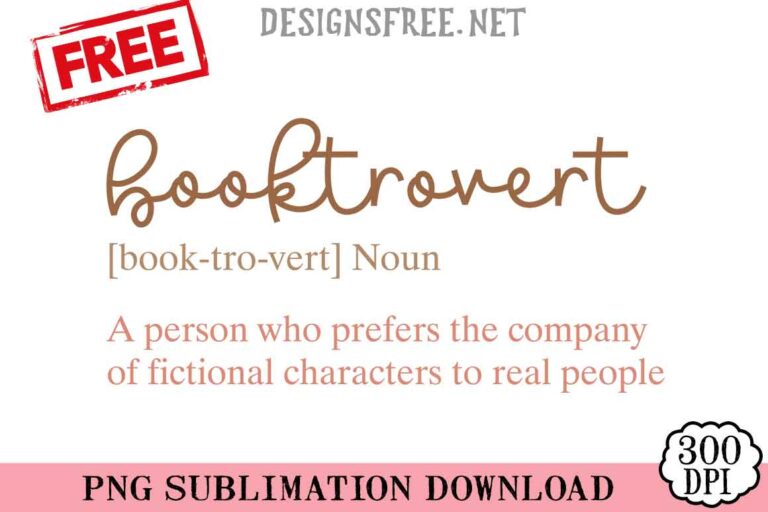Booktrovert-svg-png-free