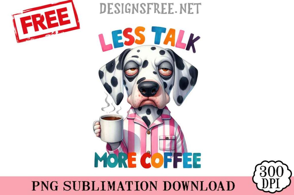 Dalmatian-Less-Talk-svg-png-free