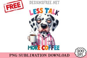 Dalmatian-Less-Talk-svg-png-free