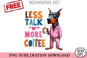 Doberman-Less-Talk-svg-png-free