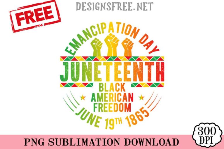 Emancipation-Day-svg-png-free