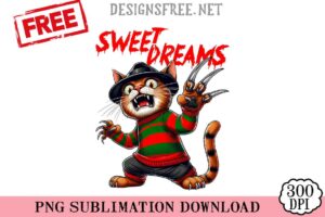 Funny-Cat-Sweet-Dreams-svg-png-free