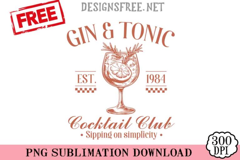 Gin-&-Tonic-EST.1984-svg-png-free