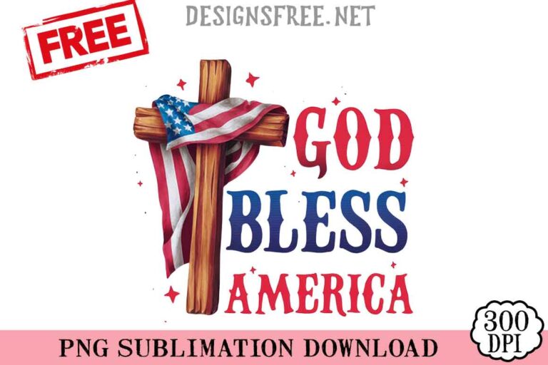 God-Bless-America-svg-png-free