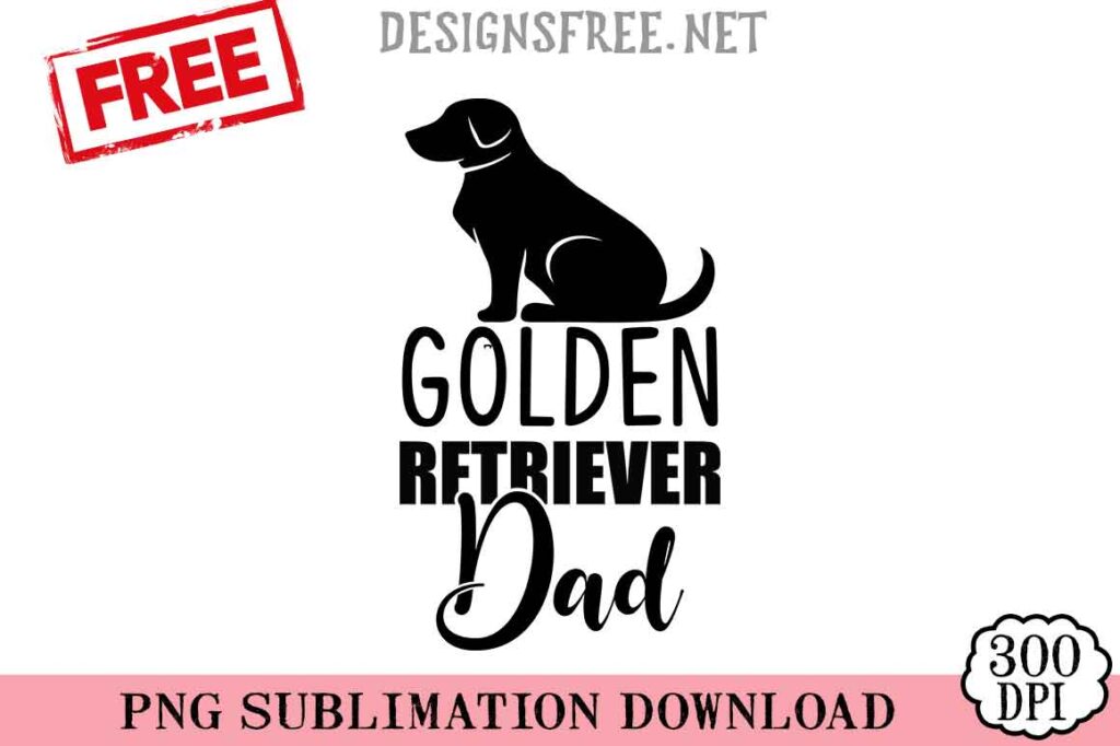 Golden-Retriever-Dad-svg-png-free