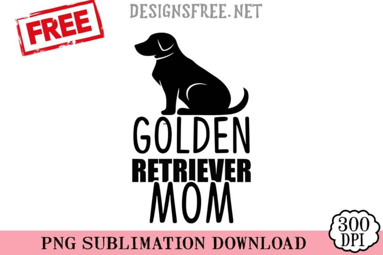 Golden-Retriever-Mom-svg-png-free