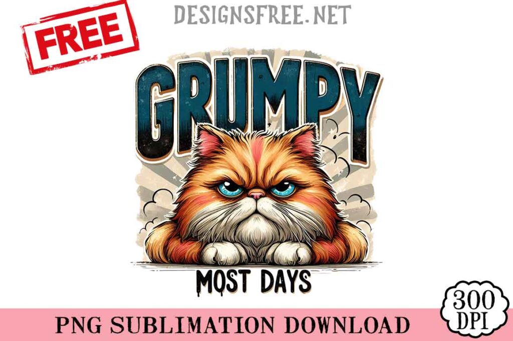 Grumpy-Most-Days-svg-png-free