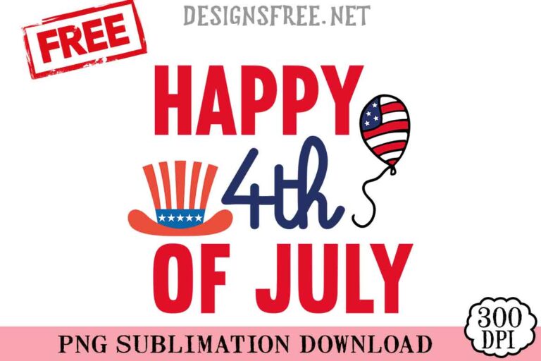 Happy-4th-Of-July-svg-png-free
