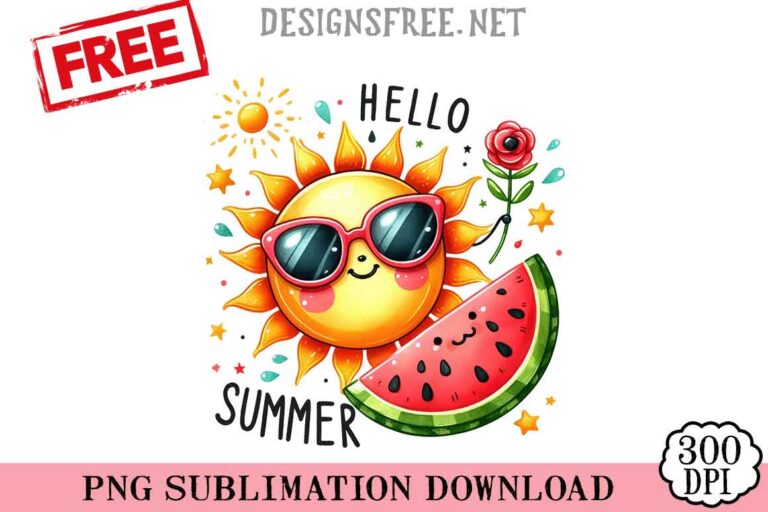 Hello-Summer-7-svg-png-free
