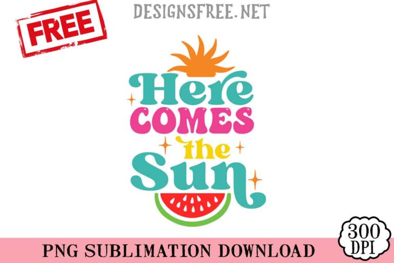 Here-Comes-The-Sun-svg-png-free