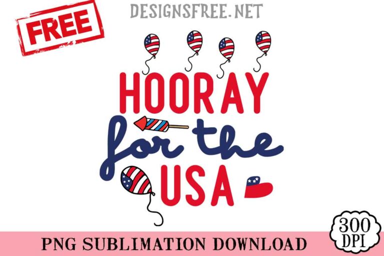 Hooray-For-The-Usa-2-svg-png-free