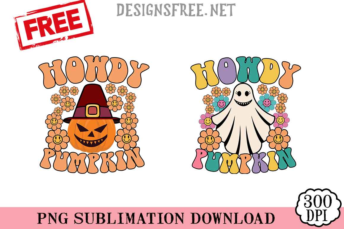 Howdy Pumpkin 2 SVG PNG Free Cricut SVG PNG Free Cricut