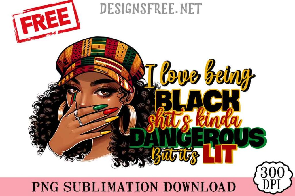 I-Love-Being-Black-Girl-svg-png-free