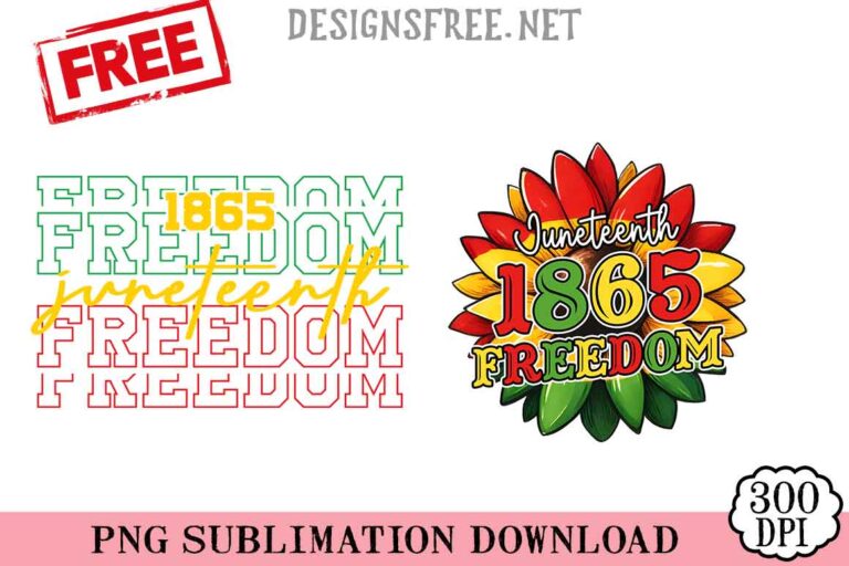 Juneteenth-1865-Freedom-svg-png-free