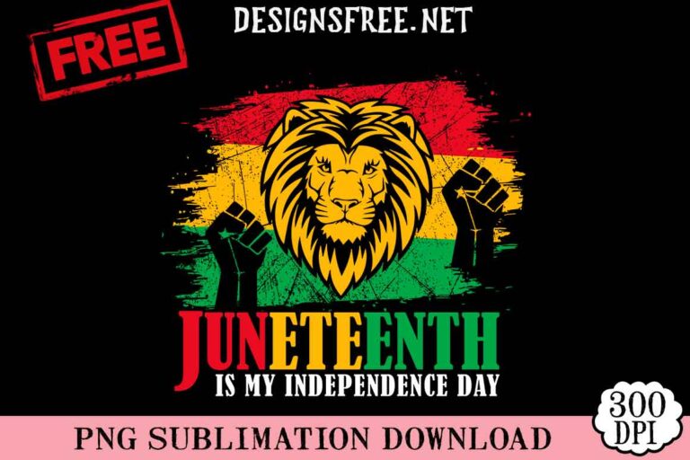 Juneteenth-Is-My-Independence-Day-svg-png-free
