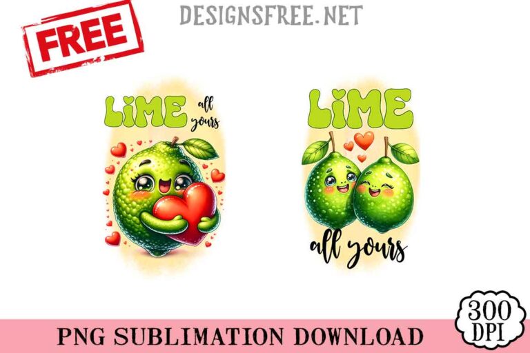 Lime-All-Yours-svg-png-free