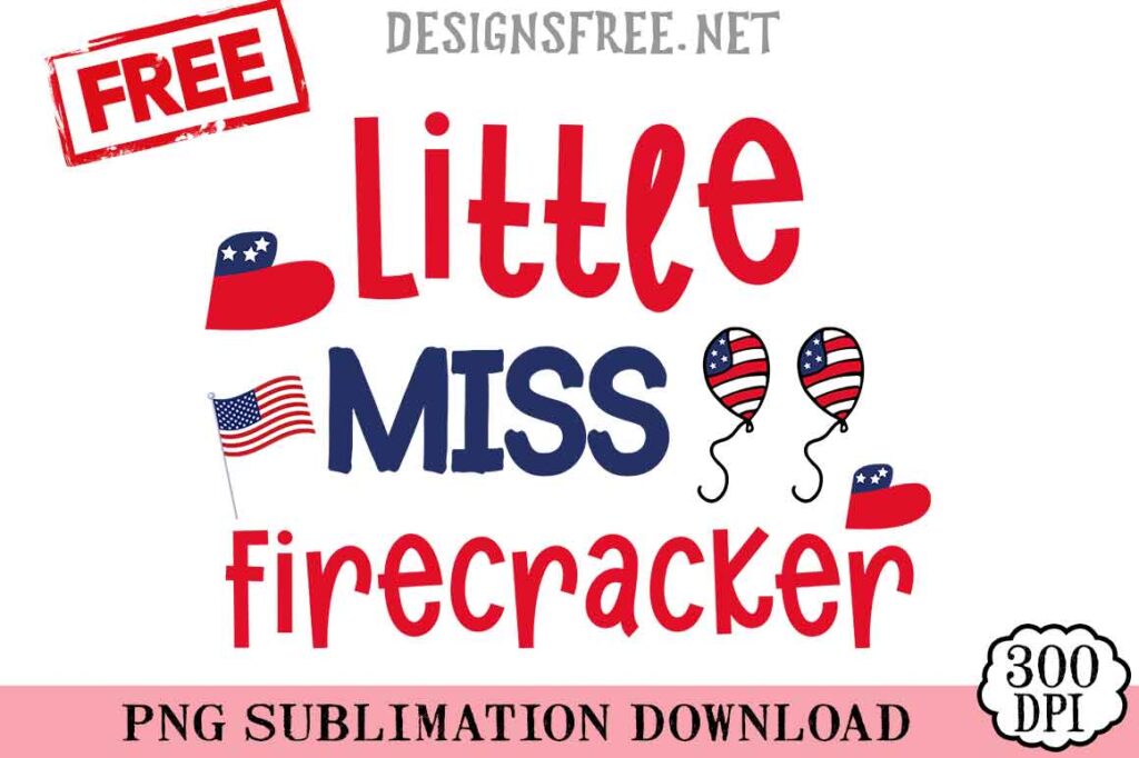 Little-Miss-Firecracker-svg-png-free