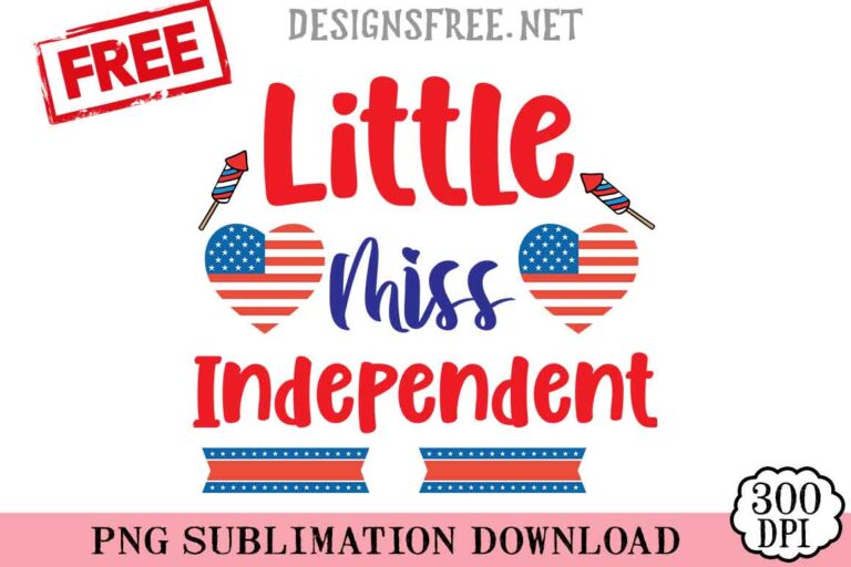 Little-Miss-Independent-svg-png-free