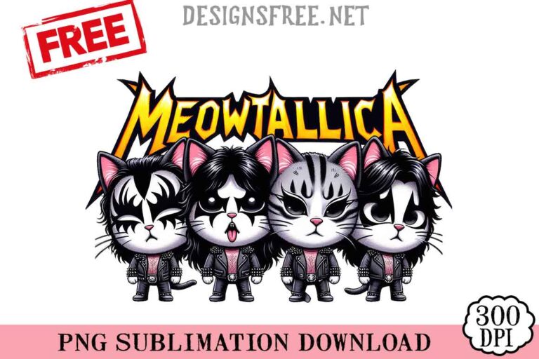 Meowtallica-svg-png-free