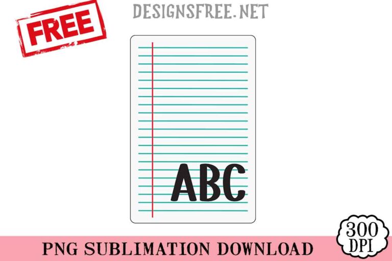 Notebook-ABC-svg-png-free
