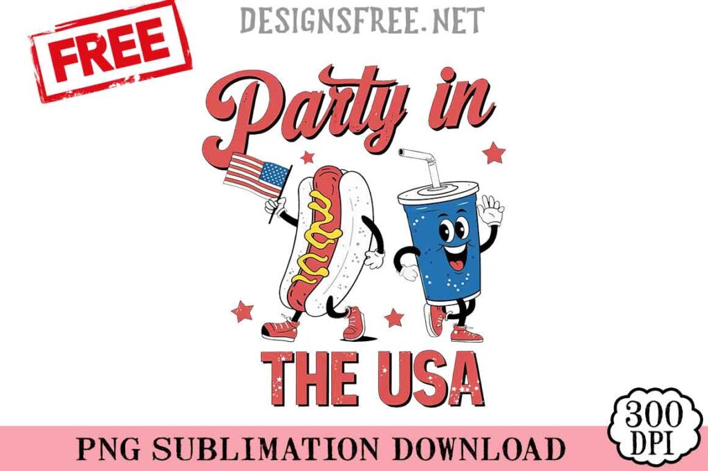 Party-In-The-USA-2-svg-png-free