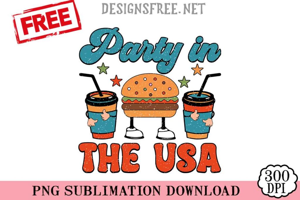 Party-In-The-USA-5-svg-png-free