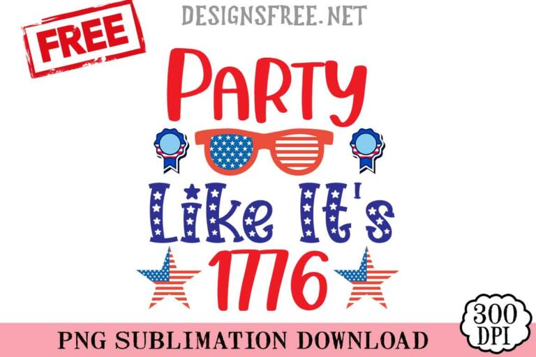 Party-Like-It's-1776-svg-png-free