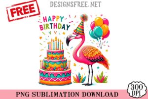 Phoenicopterus-Happy-Birthday-svg-png-free