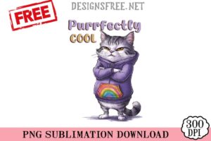 Purrfectey-Cool-svg-png-free