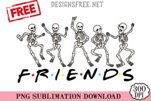 Skeleton-Friends-svg-png-free
