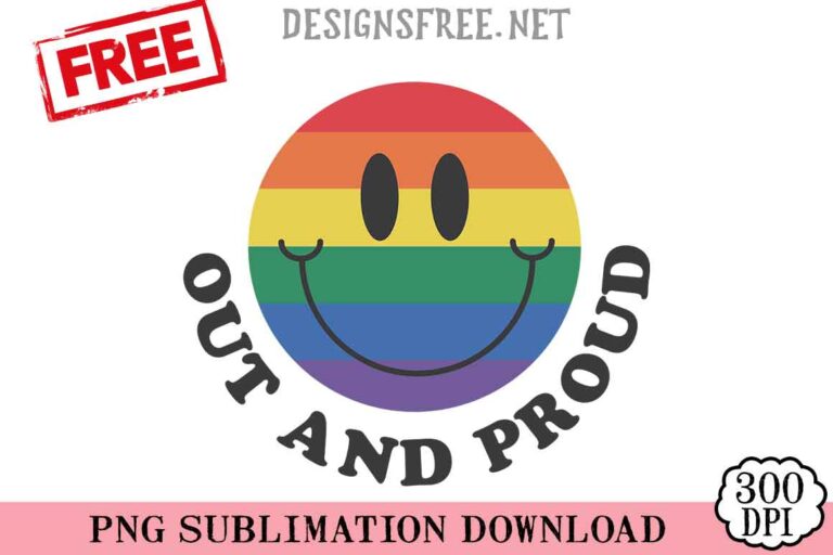 Smile-Out-And-Proud-svg-png-free