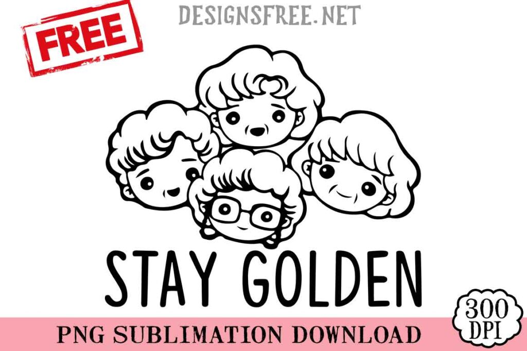 Stay-Golden-svg-png-free
