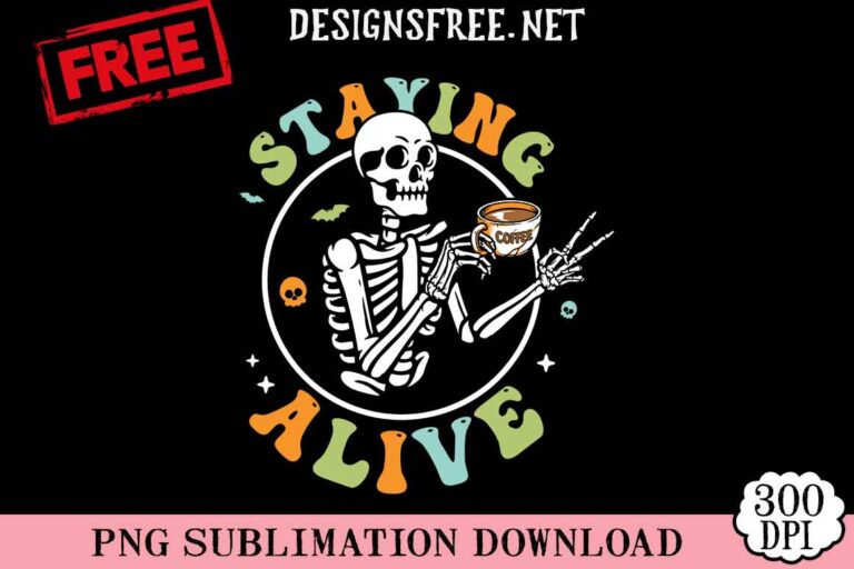 Staying-Alive-svg-png-free